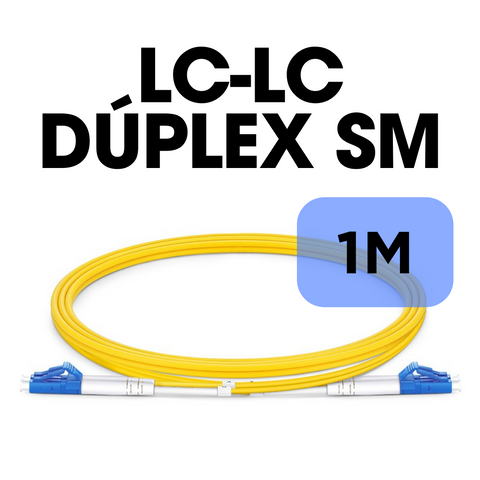 Patch Cord de fibra SM dúplex LC - LC 1M LSZH Kuwes 13-PPS124#1M