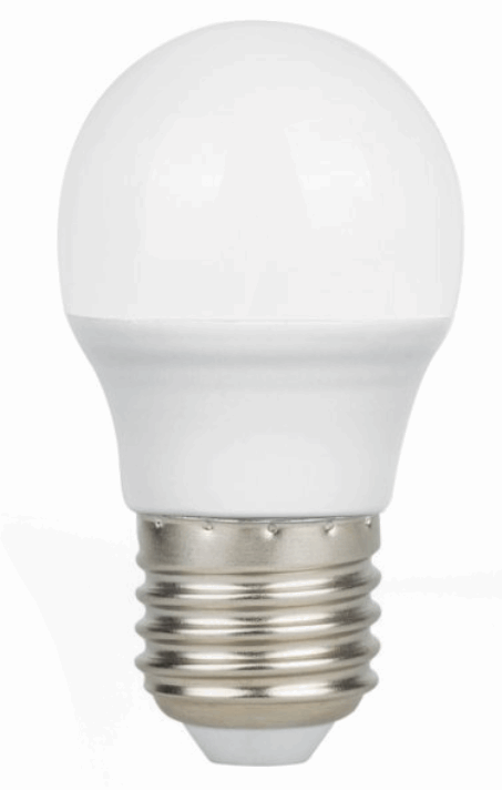 Bombillo LED de 6 watts G45, Luz amarilla, 100-277V – TekLed 527-01330