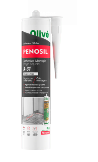 Adhesivo de montaje secado rápido Penosil A-31