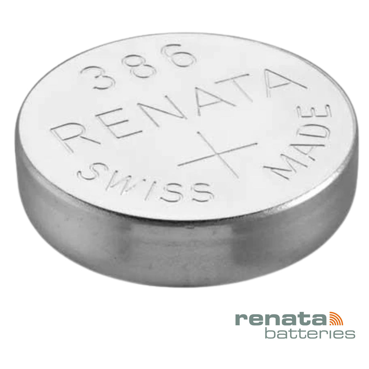 Renata 386 / 301 Pila Batteria Orologio Silver Oxide SR43W SR43SW Swiss 1.55V - Foto 4