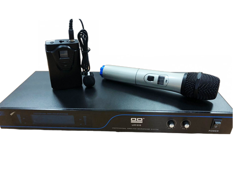 Sistema VHF LHY-510 de micrófonos inalámbricos con receptor
