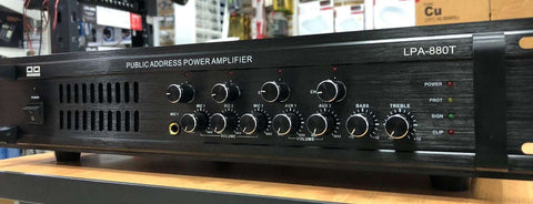 Amplificador PA de 880W LPA-880T de 4 zonas