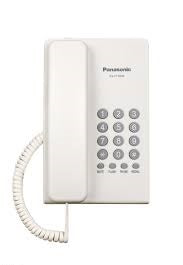 Teléfono básico Panasonic KX-T7700 en color blanco
