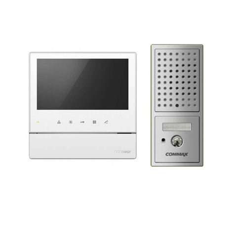 Kit de Video portero Commax: Monitor CDV-70H y Cámara ultradelgada DRC-4CPN2