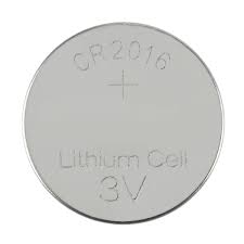 Batería de litio CR2016 de 3V tipo botón