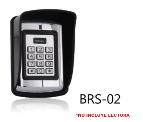 Protector plástico BRS-02 para estaciones de puerta o controles de acceso