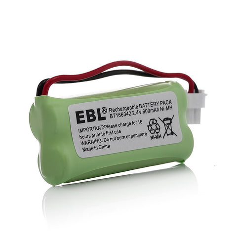 Batería recargable para teléfono inalámbrico, 2.4V 600mAh – EBL BT166342