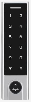 Control de acceso por RFID, Bluetooth, teclado táctil, funciona como lector Wiegand, es Waterproof, función de esclusa – Secukey H3-BTEM