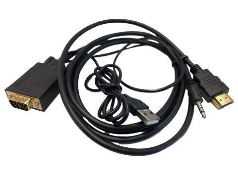 Convertidor de señal HDMI a VGA – CV-OZH4