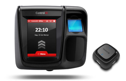 Control de asistencia biométrico, lector de tarjetas de proximidad y contraseña – Control Id iDFlex PRO