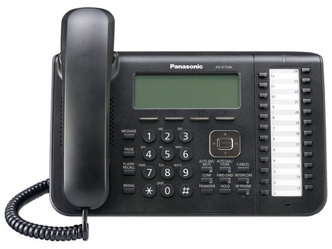 KX-DT546 Negro – Teléfono Propietario digital con pantalla LCD de 6 líneas
