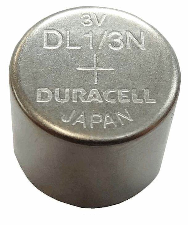 Batería de 3V de litio Duracell 1/3N