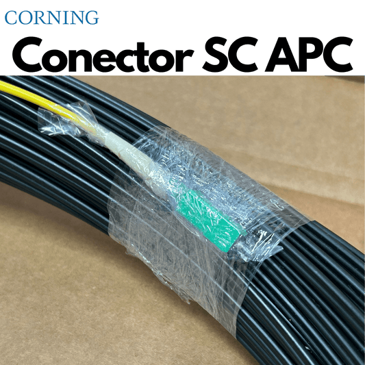 100pies de Fibra óptica preconectorizada monomodo SC/SC para exteriores - LA CASA DEL TELEFONO