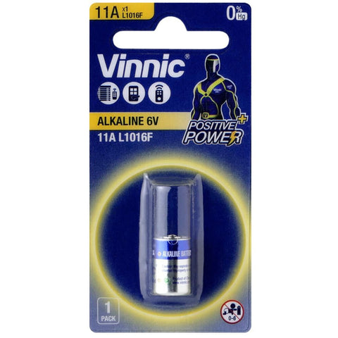 Batería alcalina 11A de 6 voltios