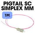 Pigtail de fibra SC simplex MM 1M Kuwes 12-OFMFMK#1M