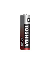 Batería 27A alcalina de 12 voltios Toshiba