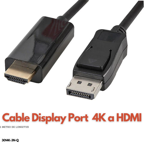 Cable DisplayPort a HDMI