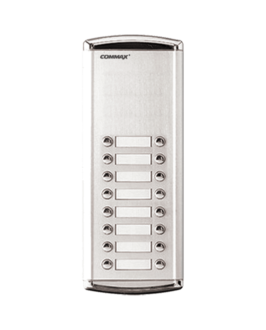Botonera de ampliación Commax DR-16AS con 16 botones, compatible con DR-nAM