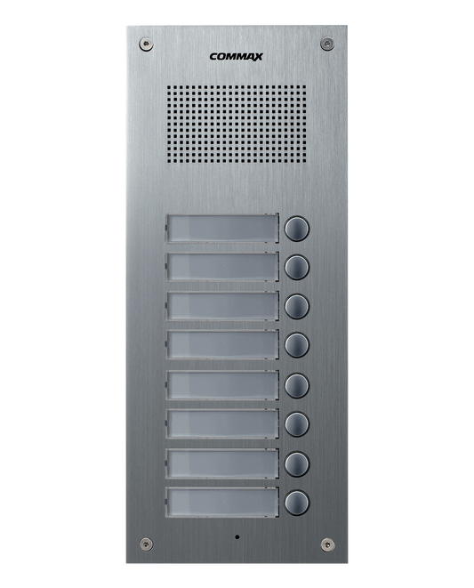 Botonera Commax DR-8UM(L) con 8 botones