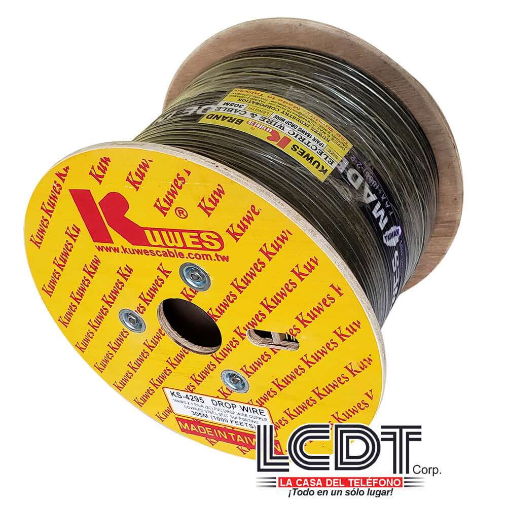 Rollo de cable Drop, intemperie – Kuwes KS-18DP