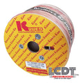 Cable de incendio 2C 18AWG, 1000 pies