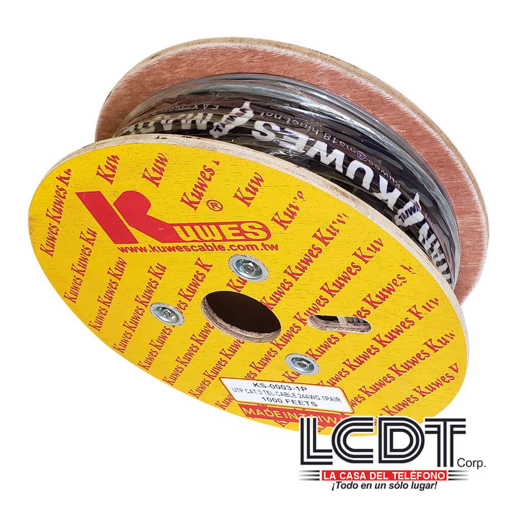 Rollo de 1 par CAT3 - KUWES KS-0003-1P