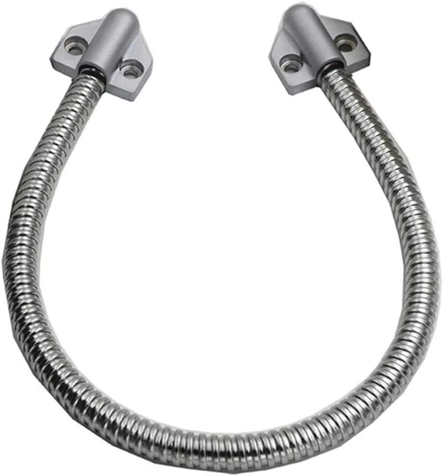 Pasacables para puertas, acero inoxidable