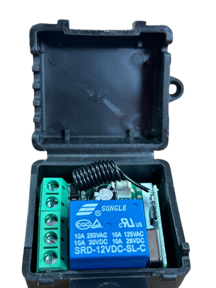 Receptor inalámbrico para apertura de puerta