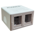 Cajilla de red de 2 puertos Kuwes AKE302A