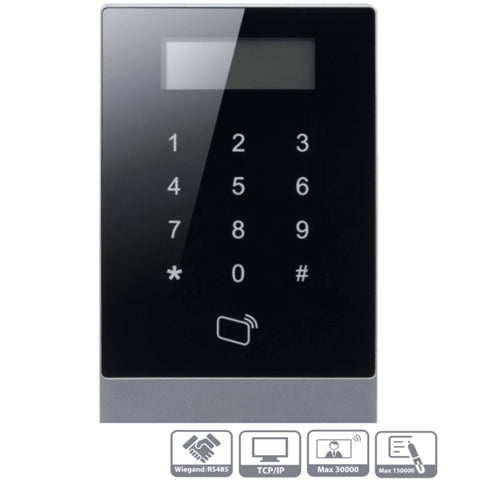Teclado para control de acceso con pantalla