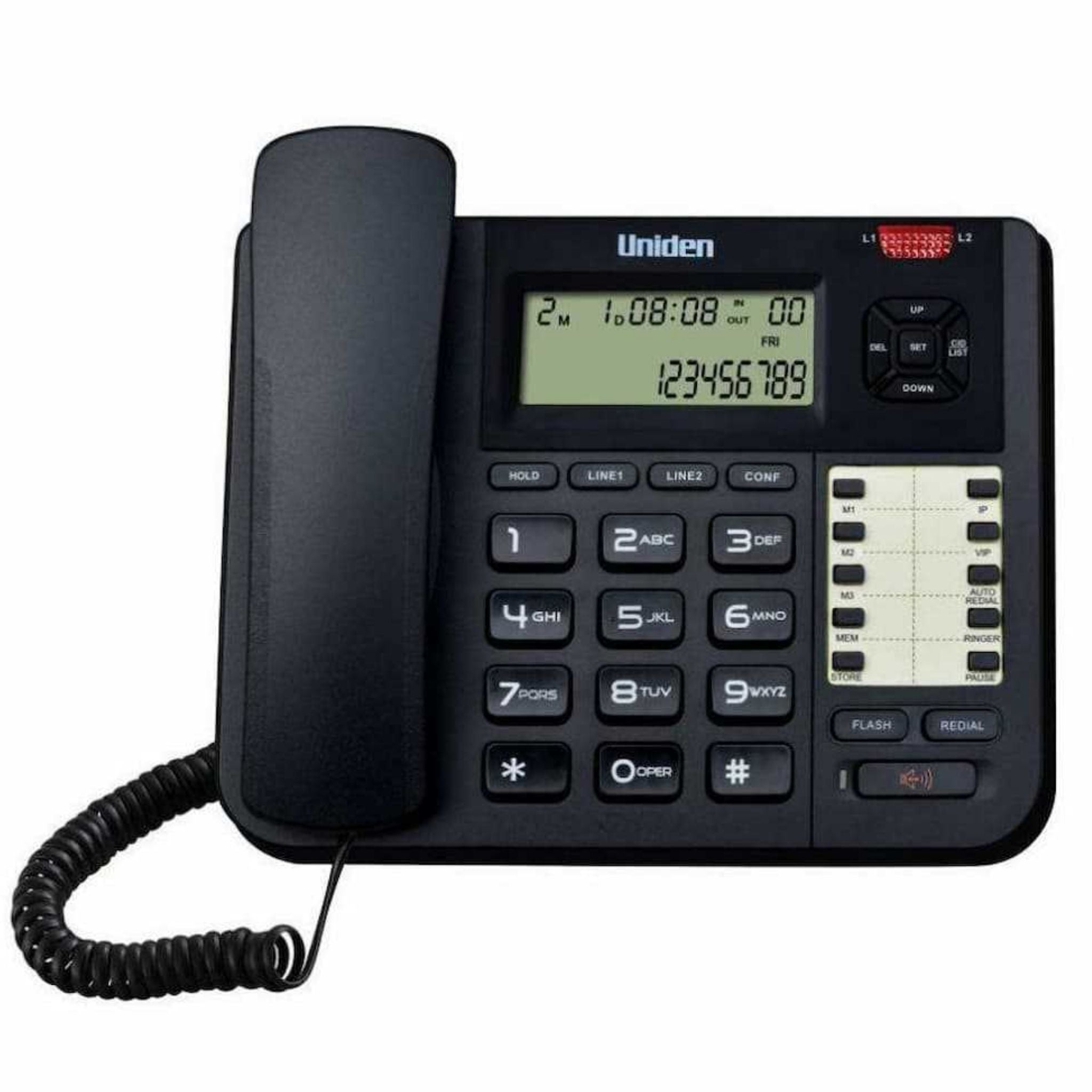 Teléfono dos líneas Uniden AT8502