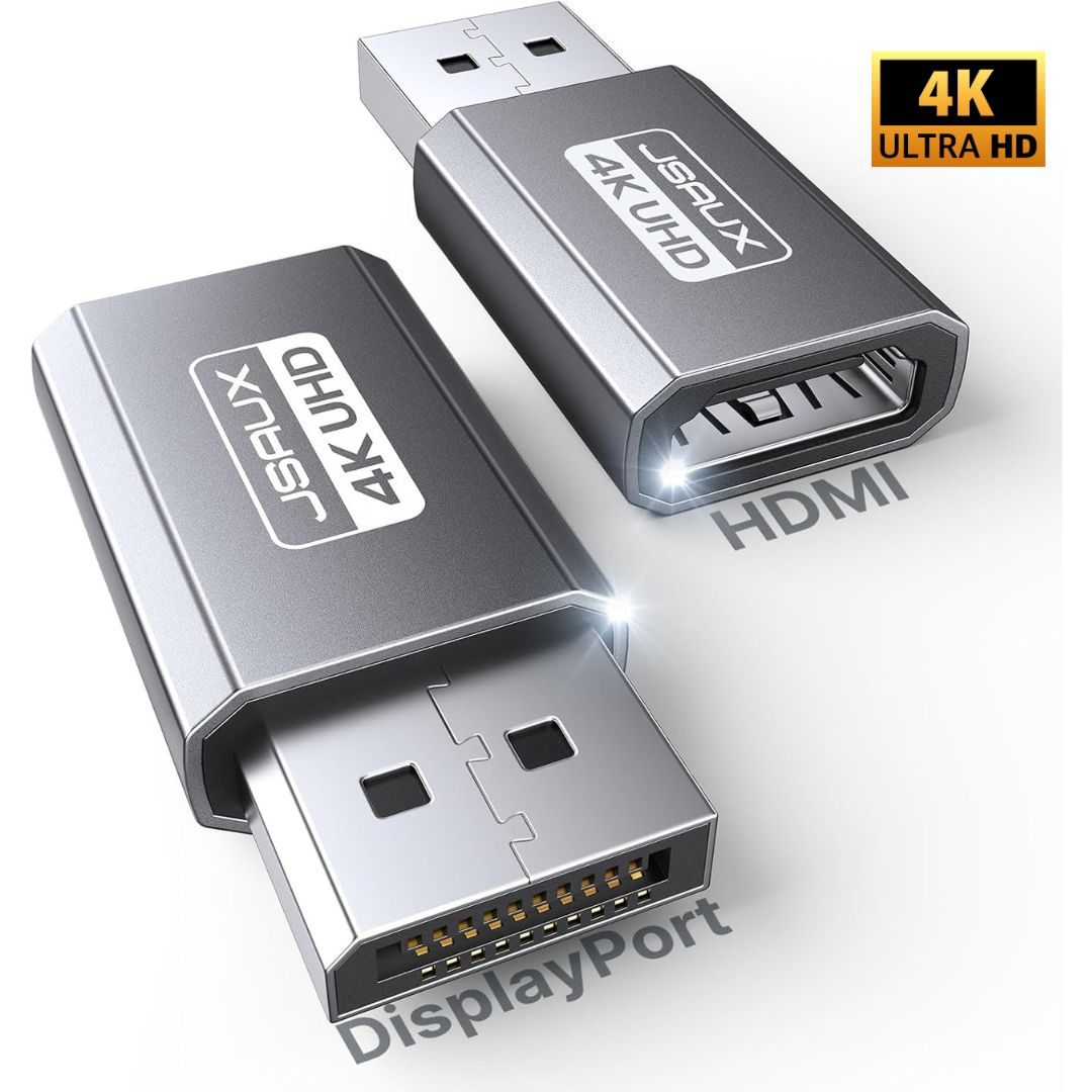 Adaptador DisplayPort (DP) a HDMI 4K UHD y 2K@120Hz – Unidireccional