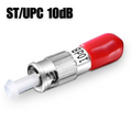Atenuador de fibra óptica ST/UPC 10dB