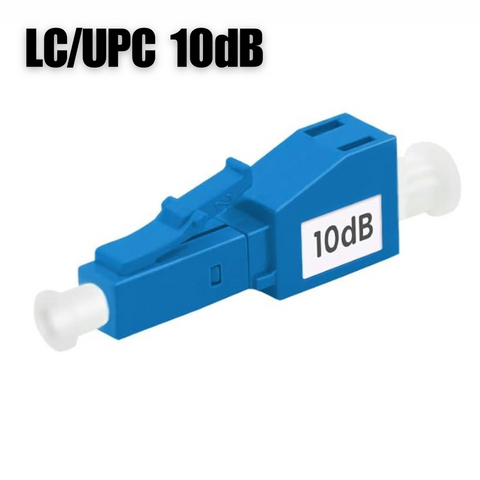 Atenuador óptico LC/UPC 10dB