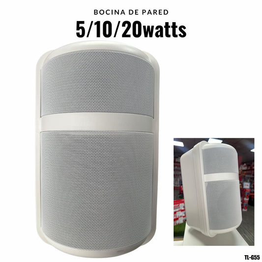 Bocina de pared 5 pulgadas 5W/10W/20W para Sistema de Audio PA – TL-G55