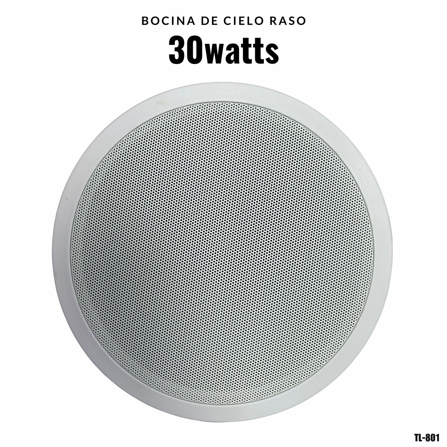 Bocina de techo 8 pulgadas 30W para Sistema de audio PA – TL-801