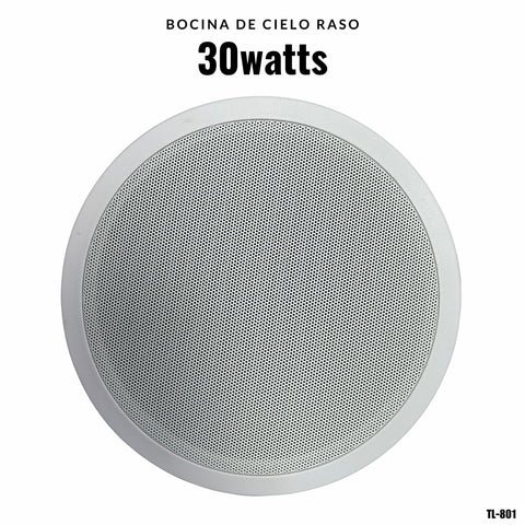 Bocina de techo 8 pulgadas 30W para Sistema de audio PA – TL-801