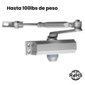 Brazo cierrapuertas hidráulico Enforcer SD-C121-S1 fuerza ajustable puertas hasta 100 libras