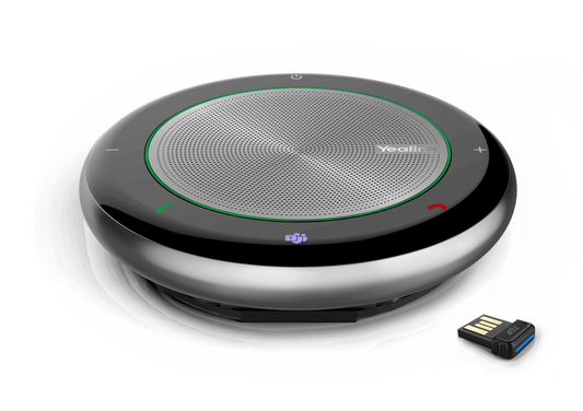 Altavoz inalámbrico con micrófono Yealink CP700, audio en alta calidad, conexión por Bluetooth ó USB