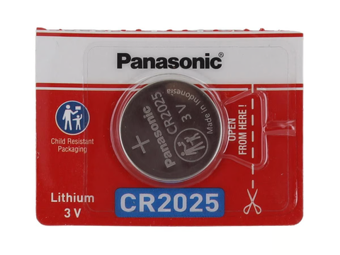 Batería CR2025 marca Panasonic