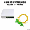 Caja de terminación óptica 4 puertos SC/APC con pigtails
