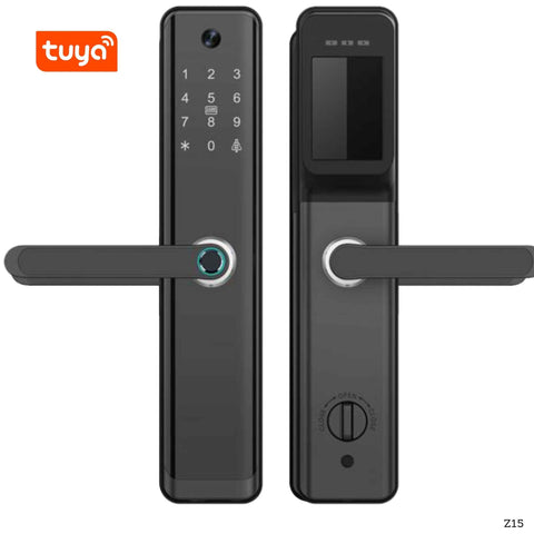Cerradura inteligente con mirilla para puerta de seguridad Smart lock Z15