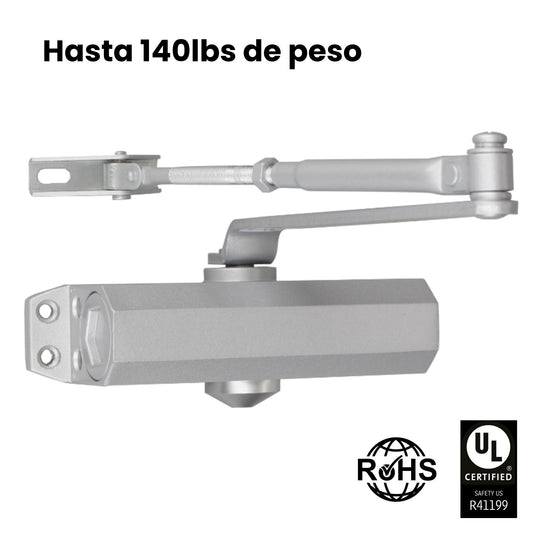 Cierrapuertas para puerta de hasta 140 libras Enforcer SD-C131-SQ