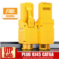 Conector RJ45 Cat6A UTP amarillo sin herramienta – AMC6A12YW