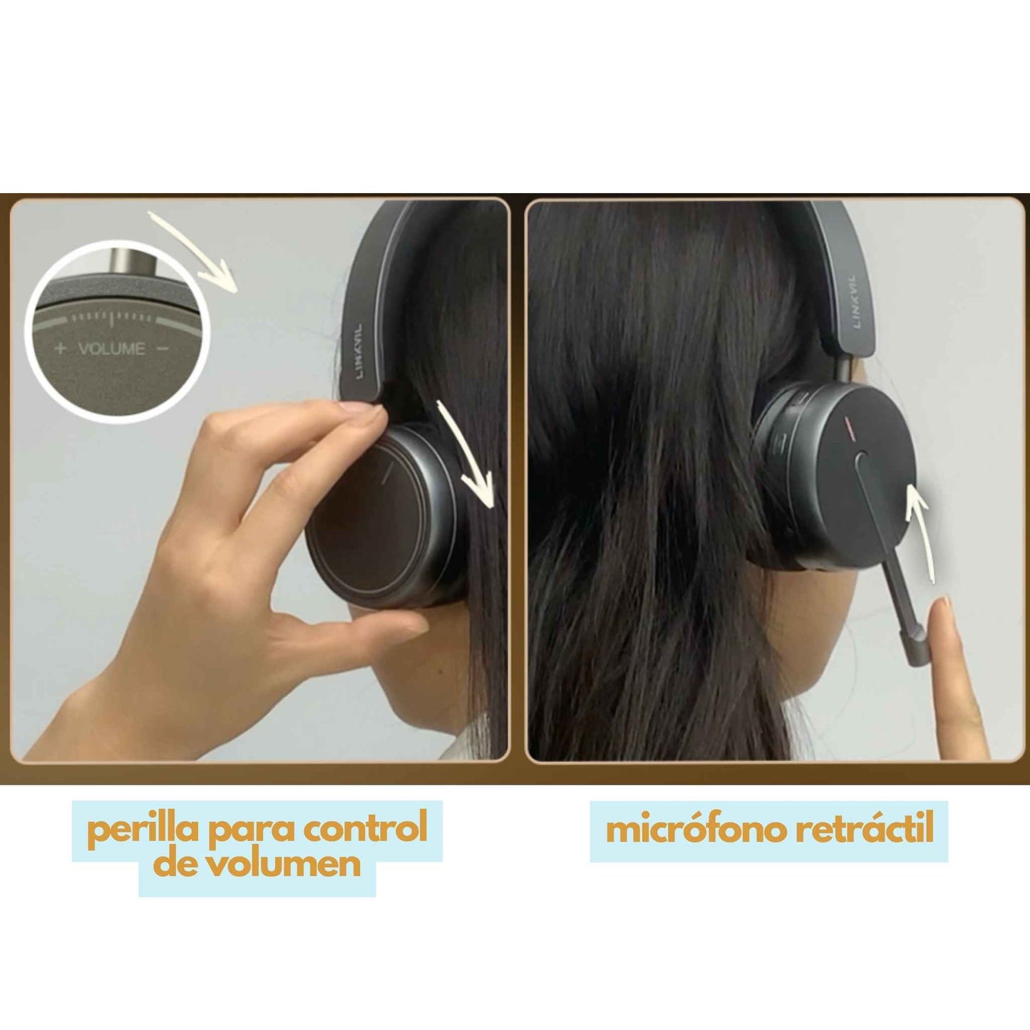 Diadema inalámbrica Bluetooth Fanvil DH50-B
