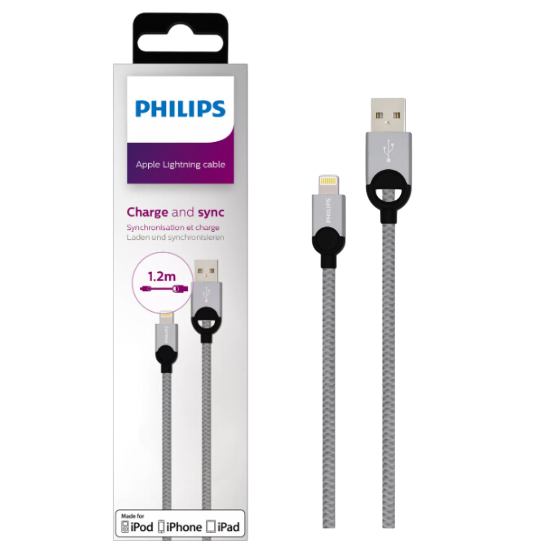 Cable USB-A a USB-C, 1.2M de longitud Philips DLC2608T