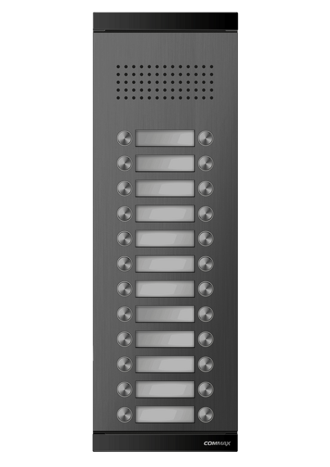 Botonera principal para edificio con 24 botones, conexión a botonera de ampliación – Commax DR-24ML