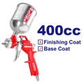 Pistola spray de aire 400CC boquilla de 1.5mm EMTOP