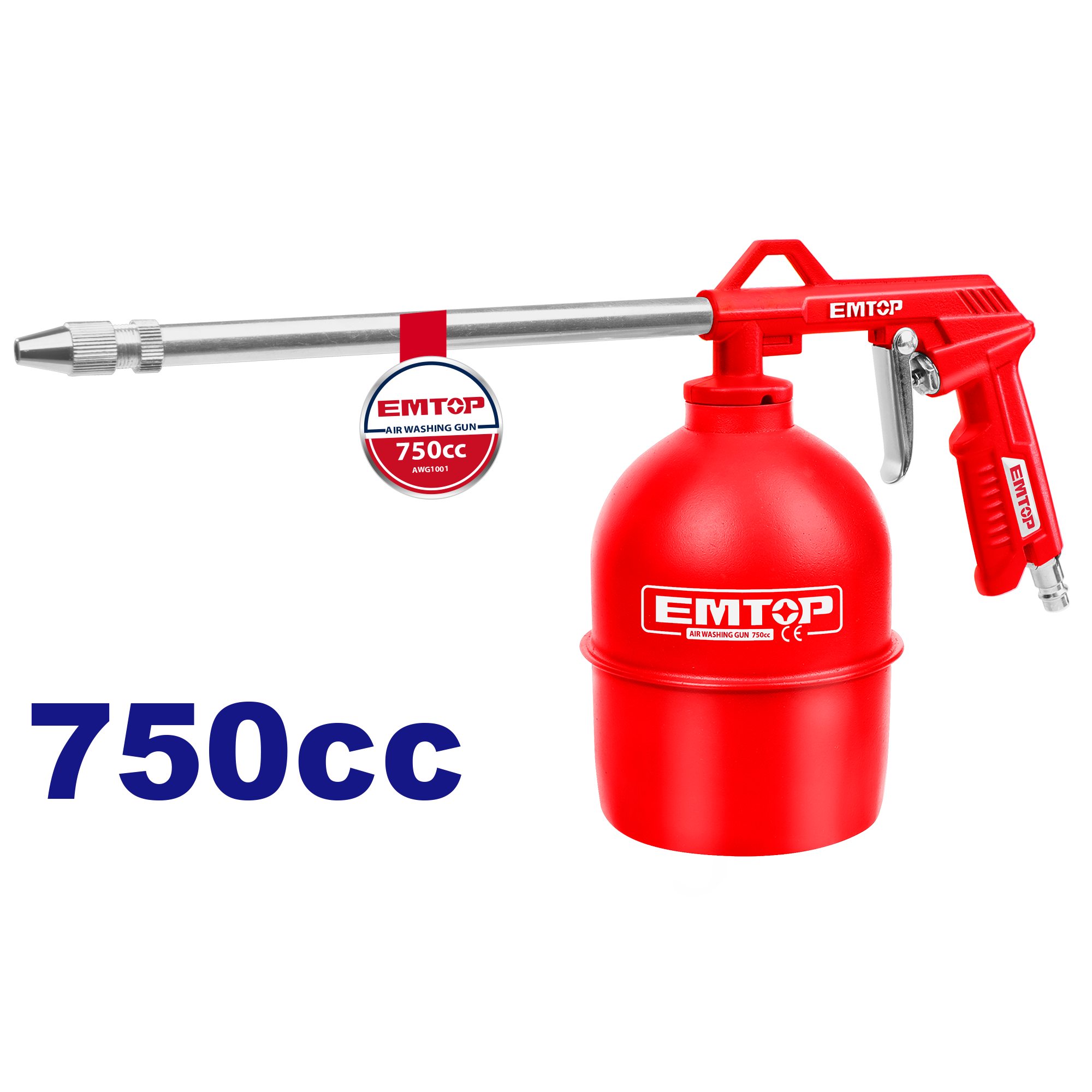 Pistola de aire para lavado 750cc
