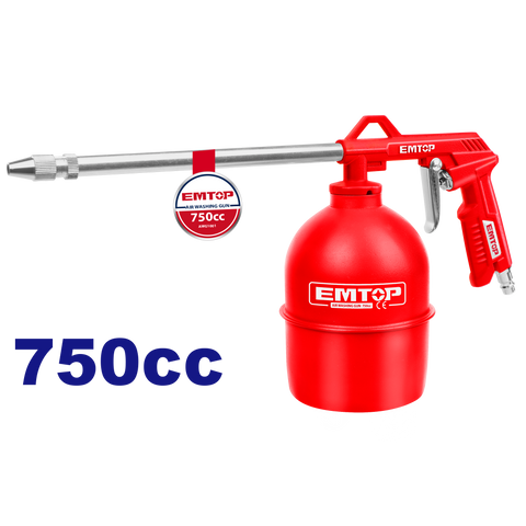 Pistola de aire para lavado 750cc